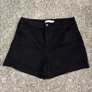 Rebecca Minkoff Black Jean Shorts